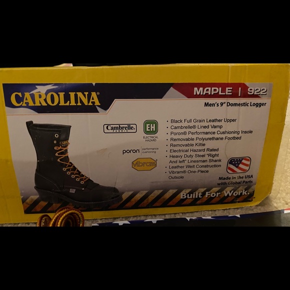 carolina maple boots
